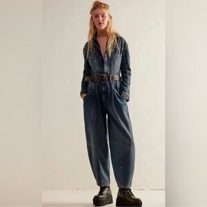 NWT CRVY Roulette Barrel Jumpsuit Size Medium Color Big Spender